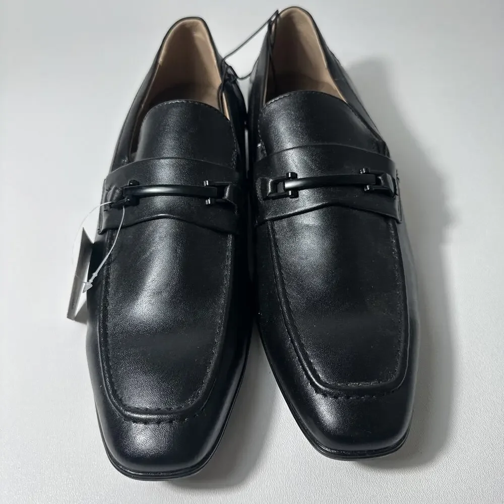 JF J. Ferrar Shadow Men's Dress Shoes Loafers Size 10.5M Slip On. NWT